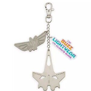 Disney‎ Parks Buzz Lightyear Bag Charm Key Chain Bag Flair Toy Story NWT